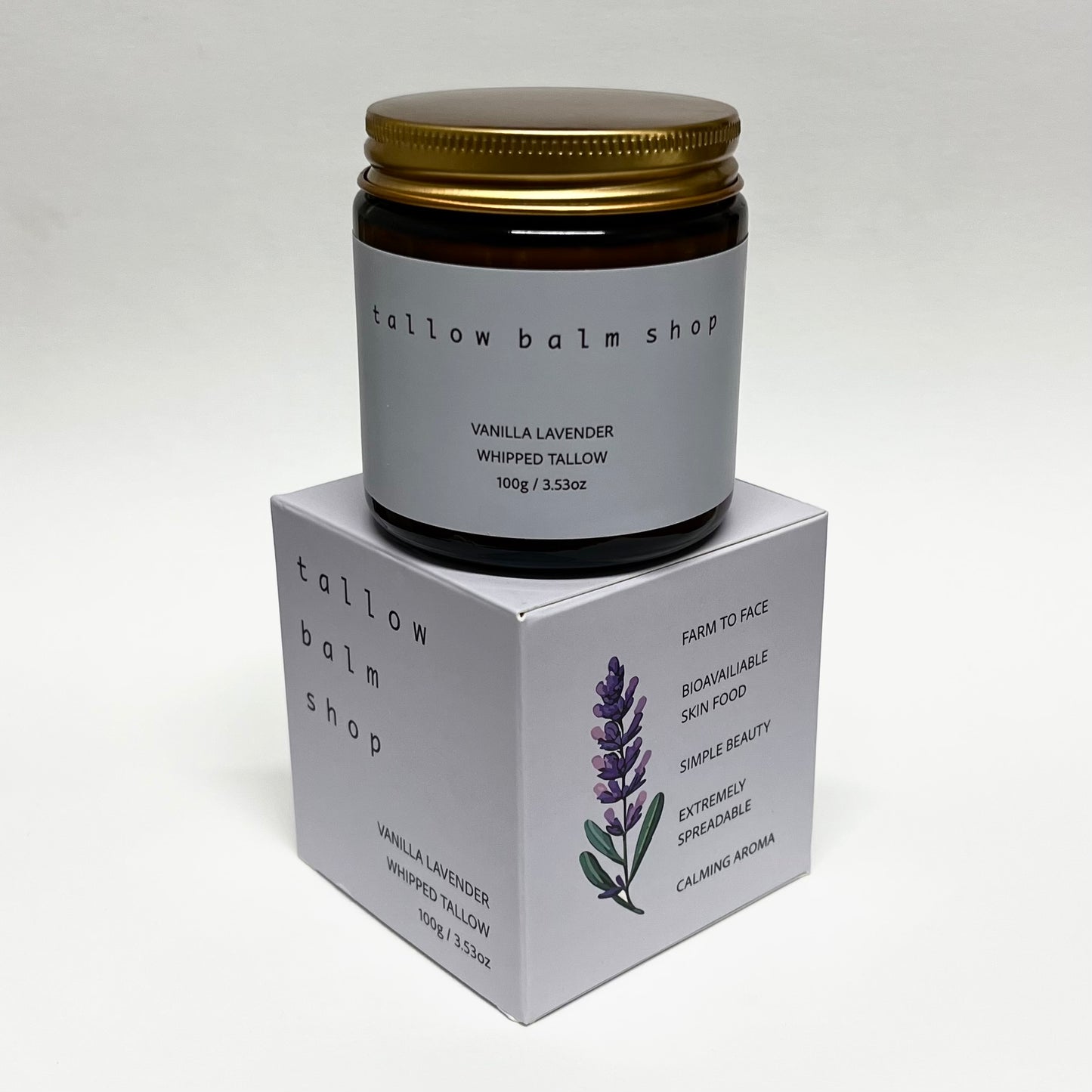 Lavender Whipped Tallow Balm