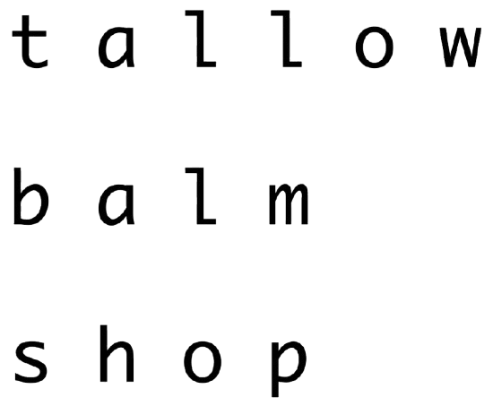 Tallow Balm Shop